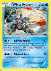 White Kyurem 21/124 Non-Holo Promo - Kyurem Battle Arena Decks